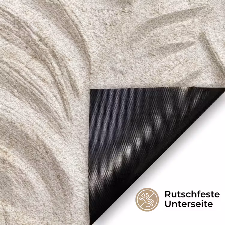 Textuur - Reliëf - Beige Deurmat klein 898 -antislip_DE
