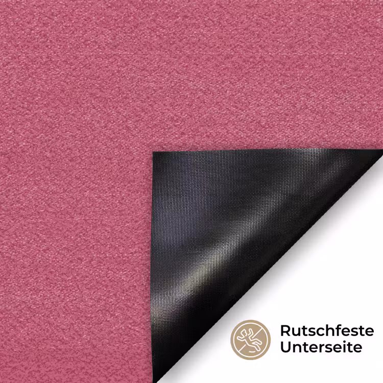 Deep - Berry - Rood Deurmat klein 898 -antislip_DE