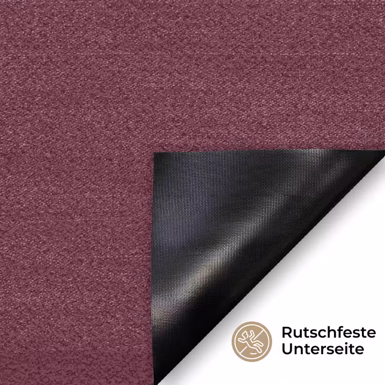 Deep - Plum - Paars Deurmat klein 898 -antislip_DE