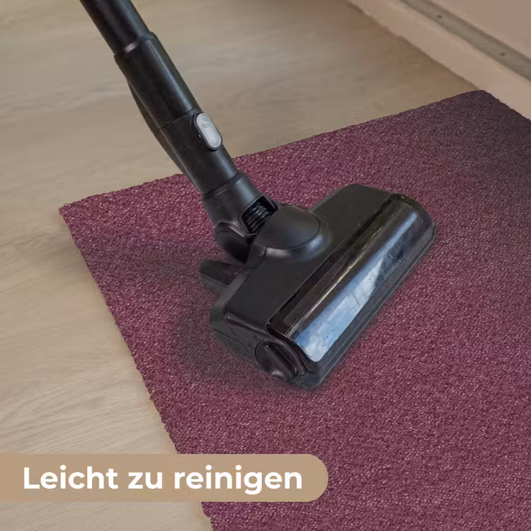 Deep - Plum - Paars Deurmat klein 898 -reinigen_DE
