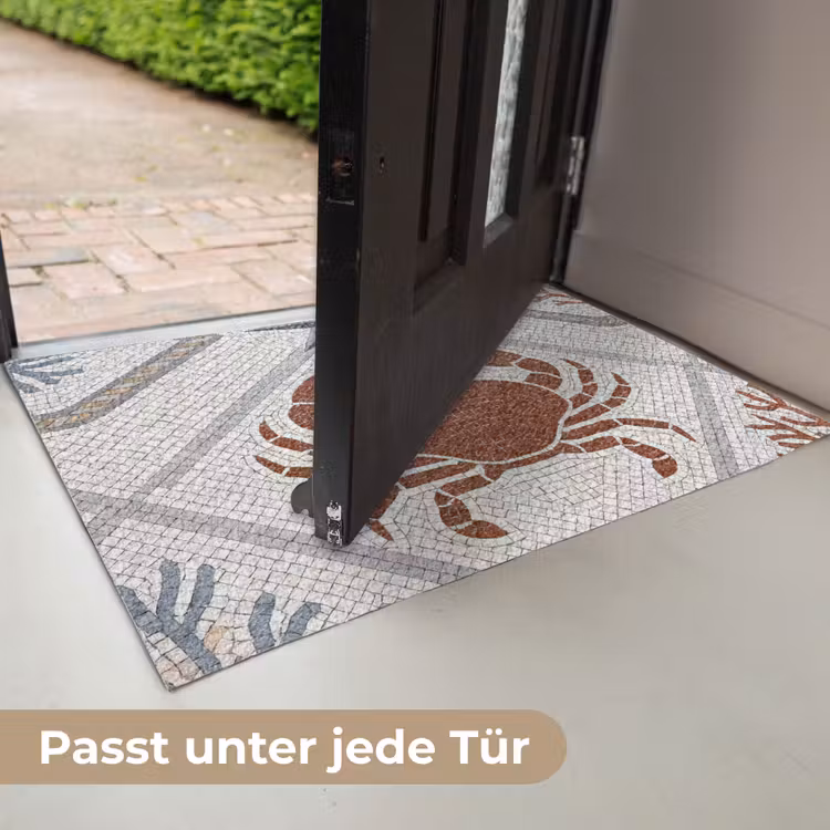 Dier - Mozaïek - Zee - Klassiek - Bruin Deurmat klein -USP_DE