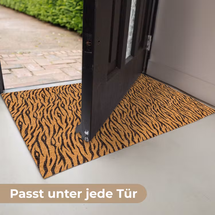 Dier - Oranje - Tijger Deurmat klein 898 -USP_DE