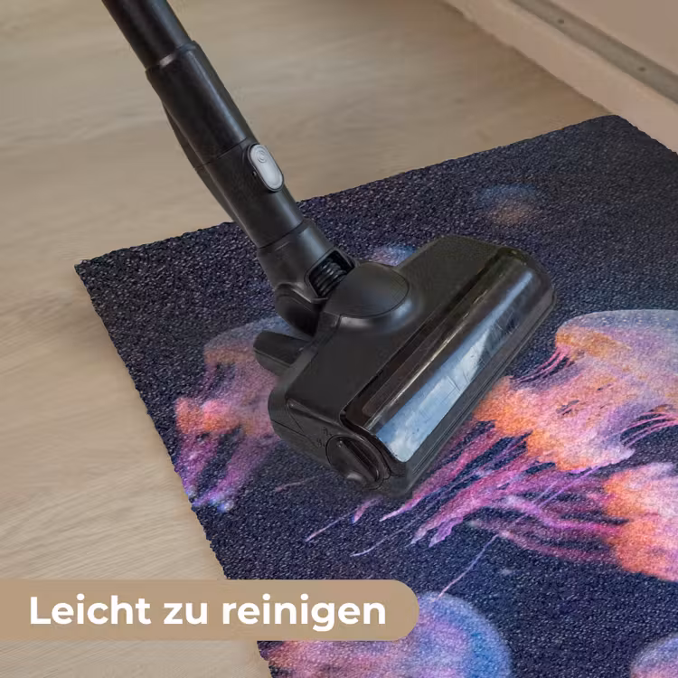 Dier - Onderwater - Natuur - Roze - Mysterieus Deurmat klein -reinigen_DE