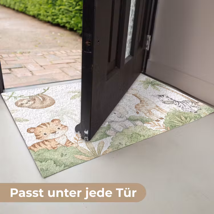 Dieren - Jungle - Pastel Deurmat klein -USP_DE