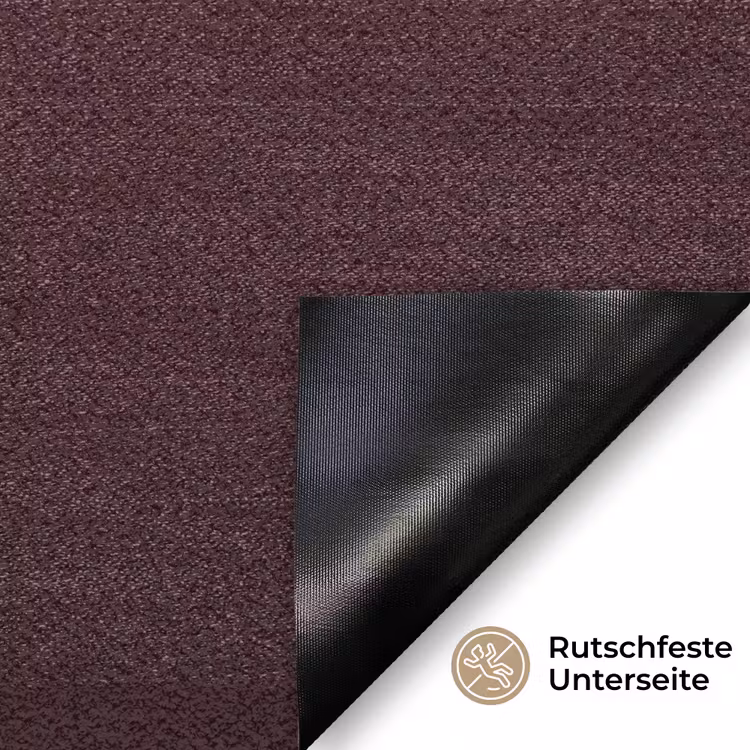 Tijger - Brult - Bordeaux Deurmat klein -antislip_DE
