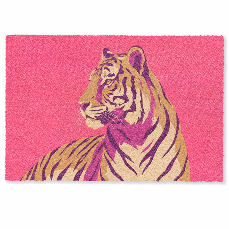 Tijger - Modern - Neon Deurmat klein -zkaufland3d