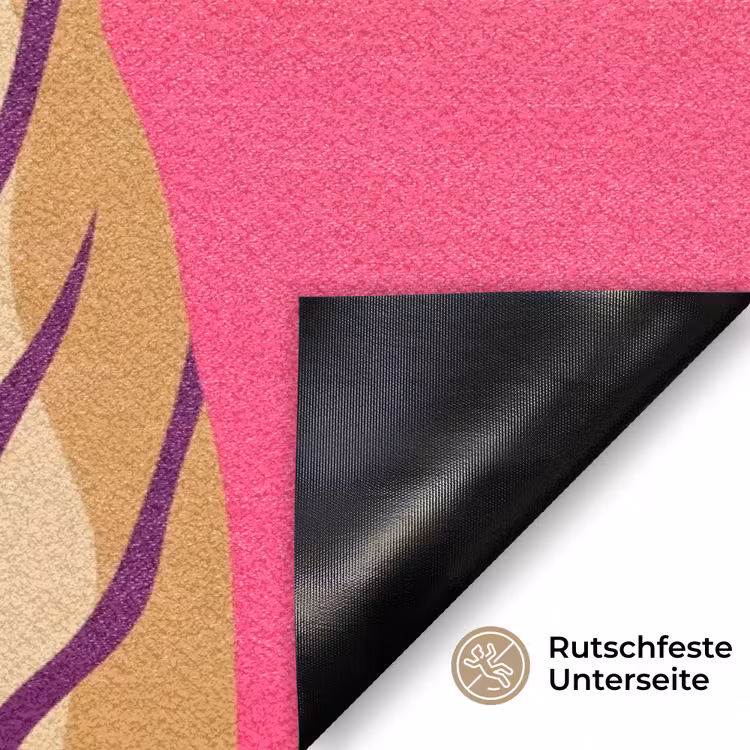 Tijger - Modern - Neon Deurmat klein -antislip_DE