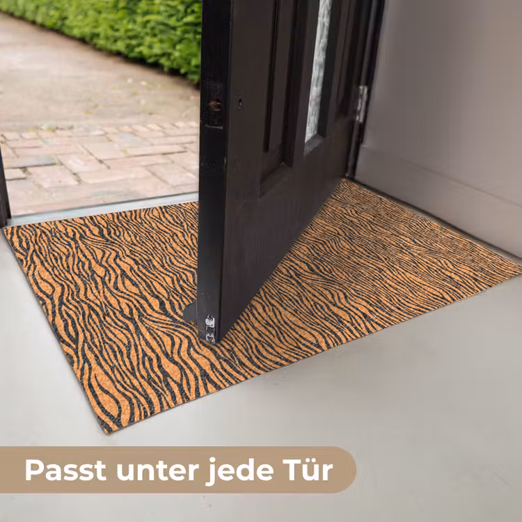 Tijger - Oranje - Patroon - Strepen Deurmat klein 898 -USP_DE