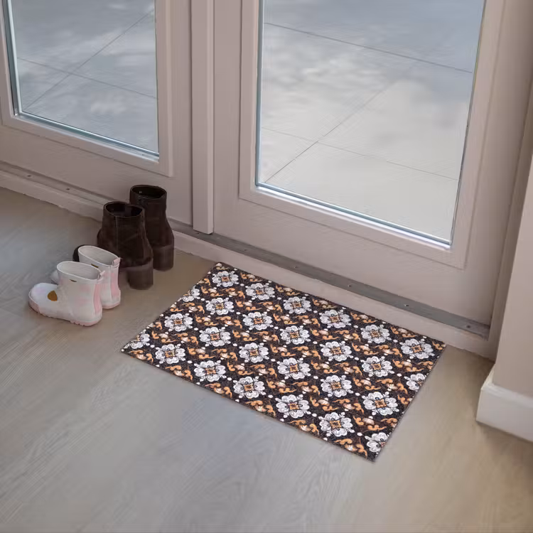 traditioneel - Element - Kleurrijk Deurmat klein 898 -sfeer3