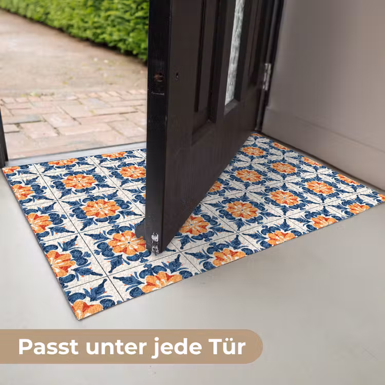 Traditioneel - Tegel - Oranje Deurmat klein 898 -USP_DE