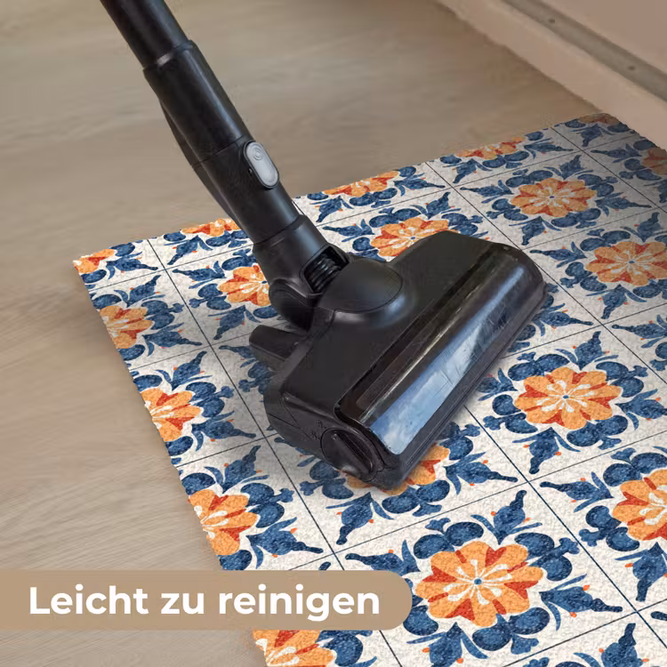 Traditioneel - Tegel - Oranje Deurmat klein 898 -reinigen_DE