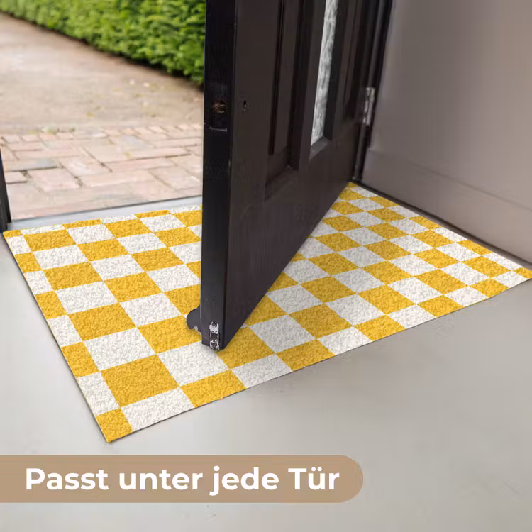 Traditioneel - Patroon - Geel Deurmat klein 898 -USP_DE