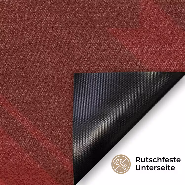 Dream - 3D - Rood - Roze Deurmat klein -antislip_DE