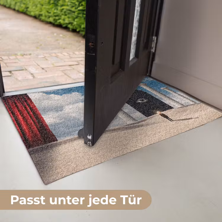 Fußmatte - Traum – Wüste – Auge - Droom - Woestijn - Oog Deurmat klein