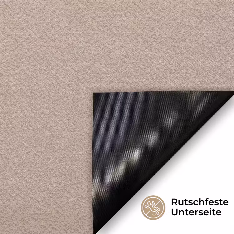 Droogbloem - Protea - Vintage - Beige - Rustiek Deurmat klein -antislip_DE