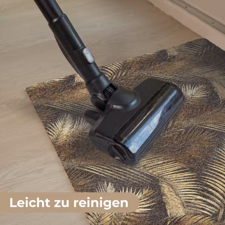 Tropisch - Bladeren - Goud Deurmat klein 898 -reinigen_DE