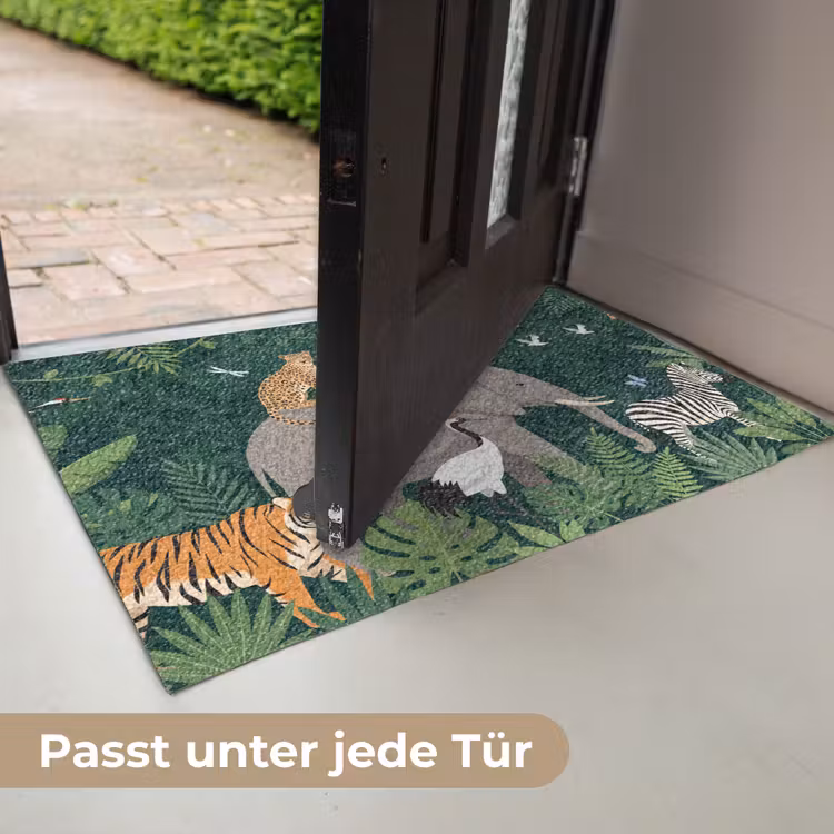 Tropisch - Jungle - Groen Deurmat klein -USP_DE