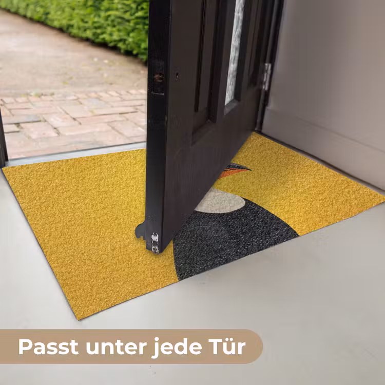 Toekan - Minimalistisch - Snavel - Oranje Deurmat klein -USP_DE
