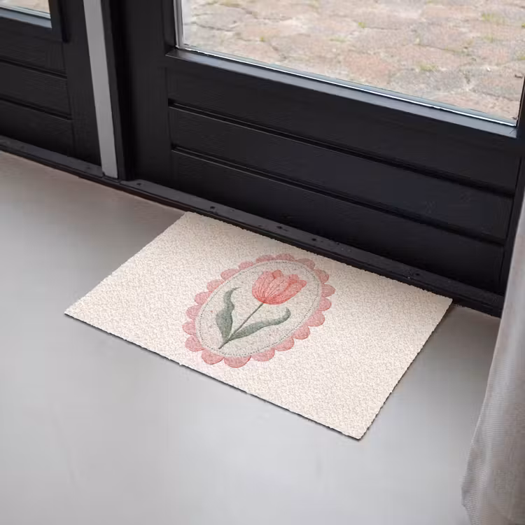 Tulp - Lijst - Ovaal - Illustratie Deurmat klein -sfeer2