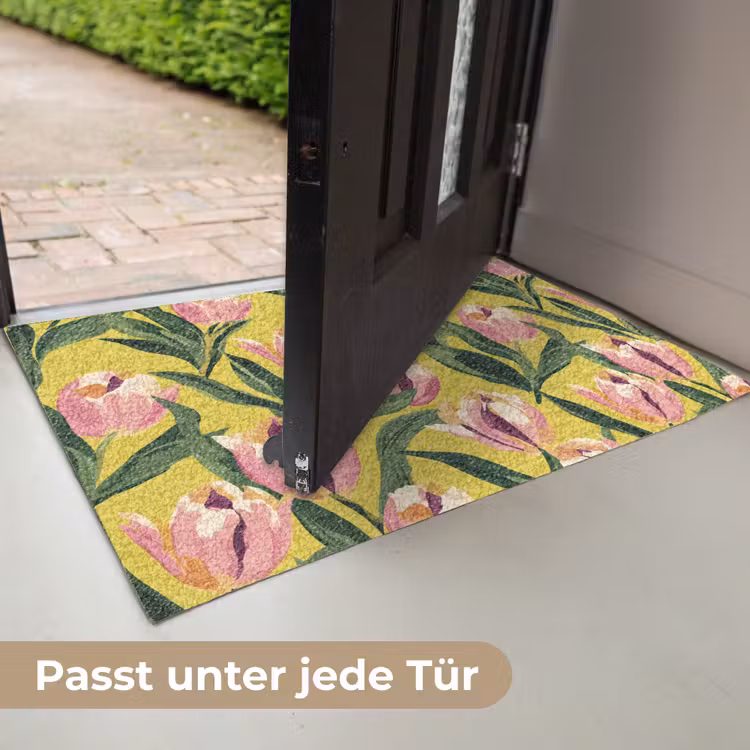 Tulpen - Botanisch - Geel Deurmat klein 898 -USP_DE