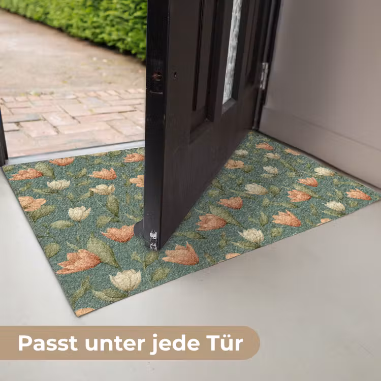 Tulpen - Botanisch - Groen Deurmat klein 898 -USP_DE