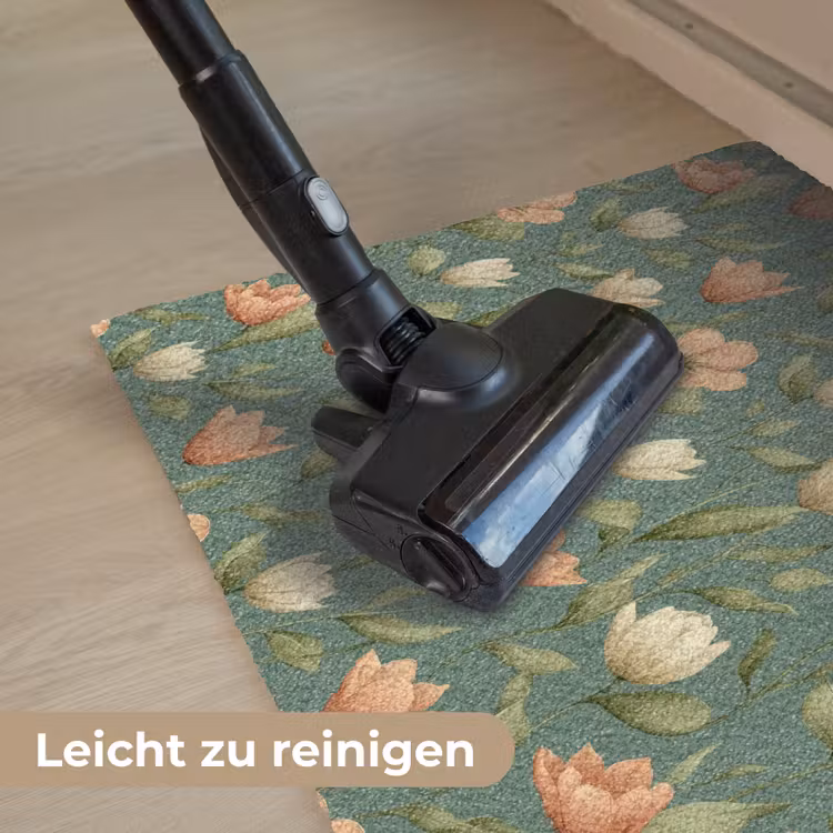 Tulpen - Botanisch - Groen Deurmat klein 898 -reinigen_DE