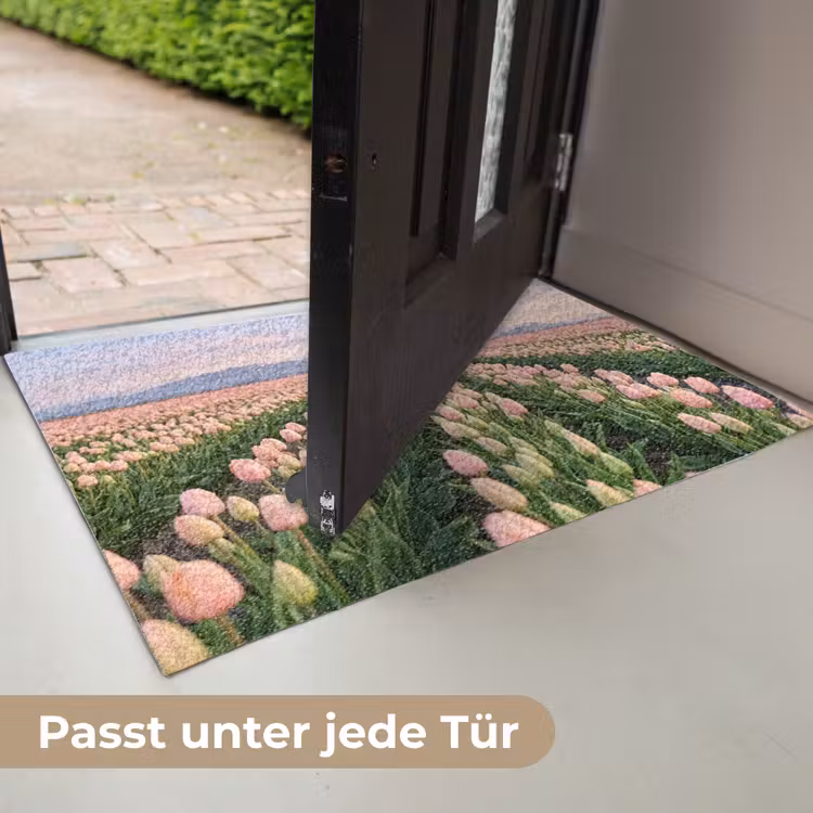 Tulpen - Landschap - Roze Deurmat klein -USP_DE