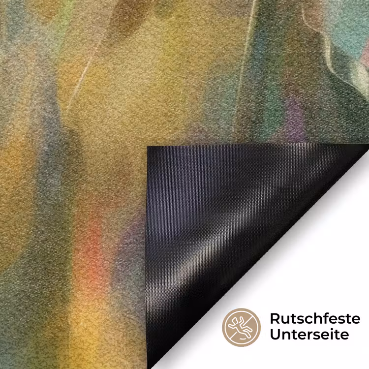 Tulpen - Sprookjesachtig - Kleurrijk Deurmat klein -antislip_DE