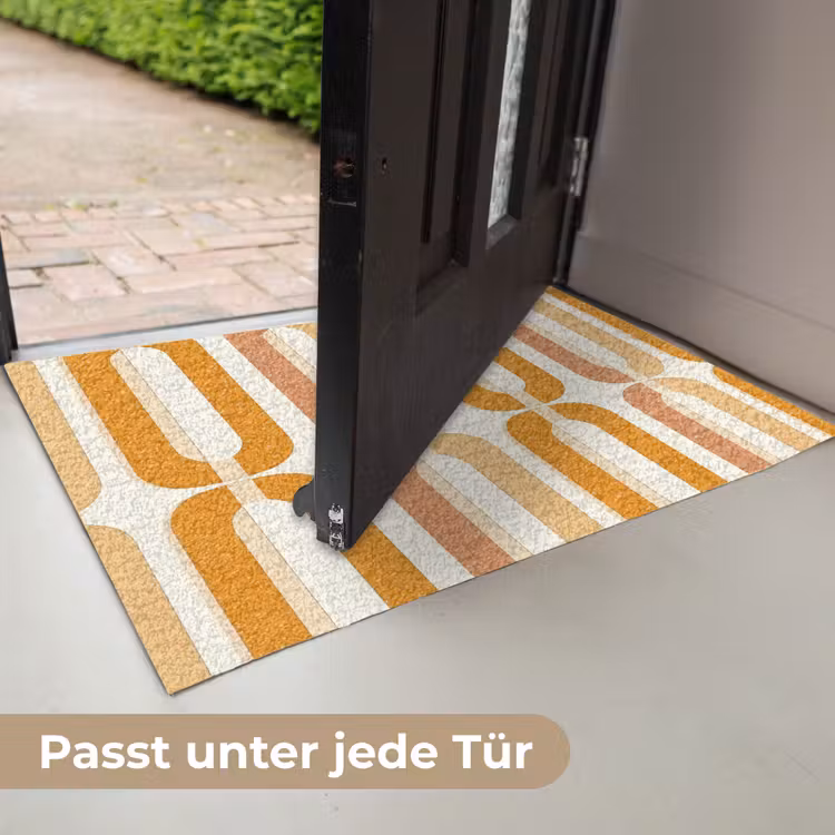 U-vorm - Retro - Oranje Deurmat klein 898 -USP_DE