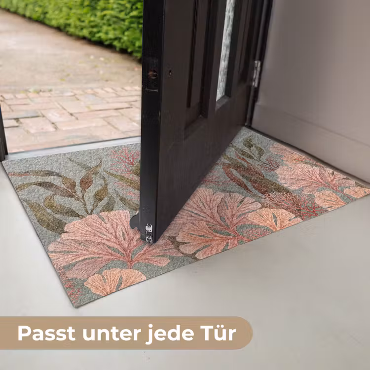 Onderwater - Planten - Vis - Vintage - Groen Deurmat klein -USP_DE