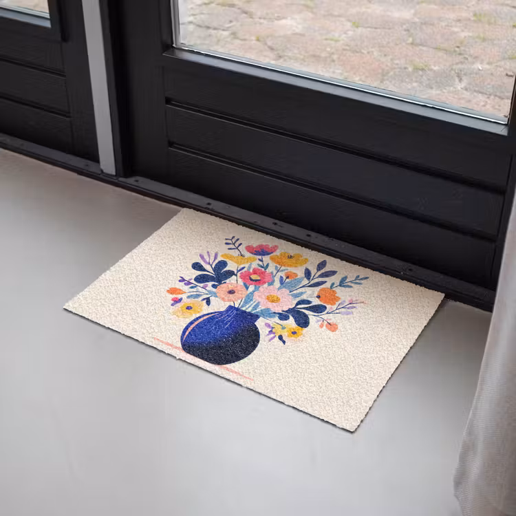 Vaas - Bloemen - Boeket Deurmat klein -sfeer2