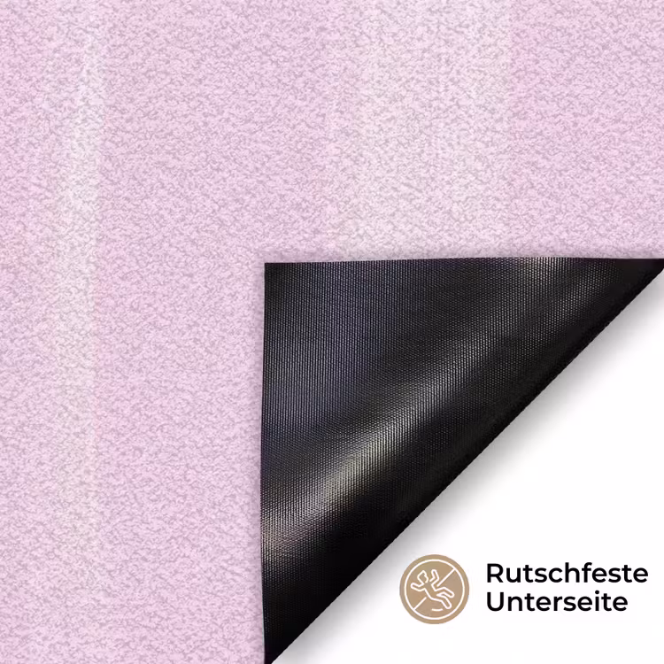 Vaas - Gestreept - Bloemen - Oranje Deurmat klein -antislip_DE