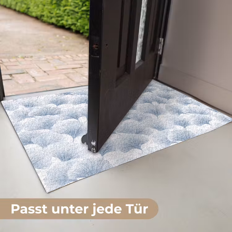 Waaier - Modern - Blauw Deurmat klein 898 -USP_DE