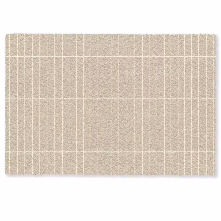 Verticaal - Wandtegel - Crème - Beige Deurmat klein 898 -zkaufland3d