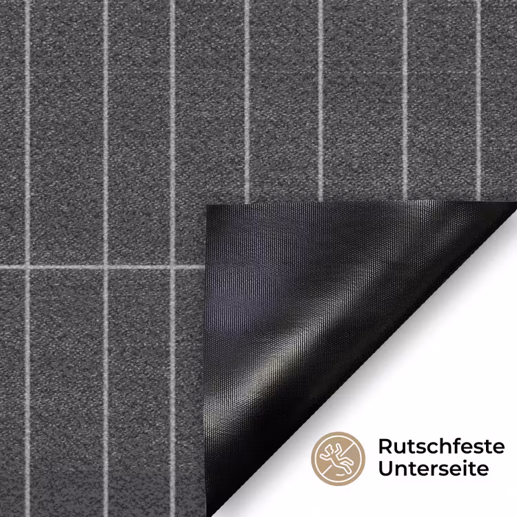 Verticaal - Wandtegel - Donkergrijs Deurmat klein 898 -antislip_DE