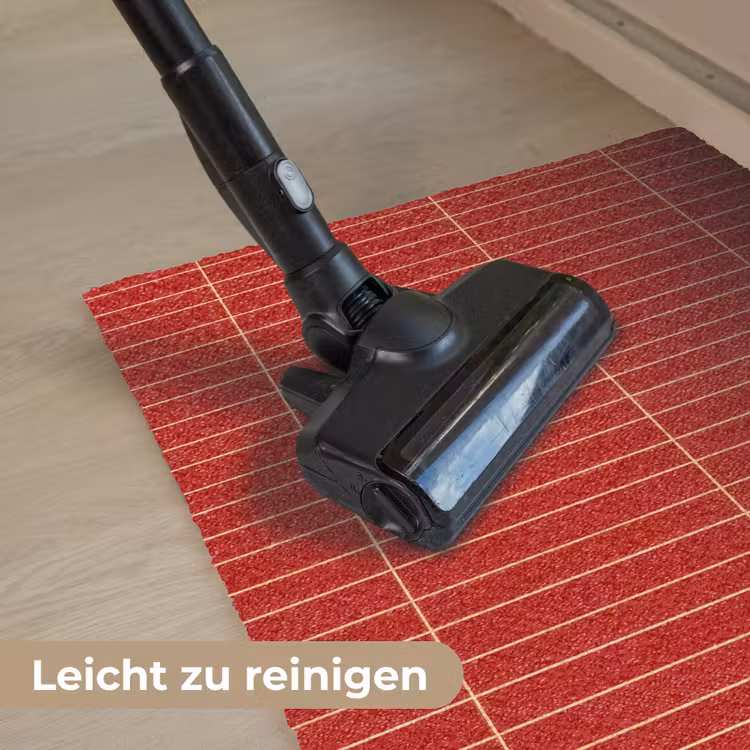 Verticaal - Wandtegel - Helderrood Deurmat klein 898 -reinigen_DE