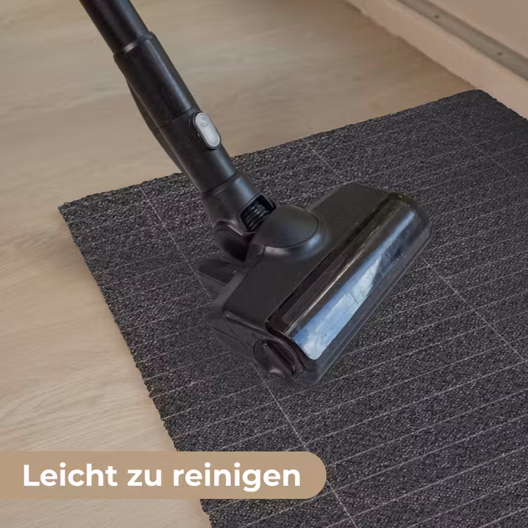 Verticaal - Wandtegel - Mat - Zwart Deurmat klein 898 -reinigen_DE