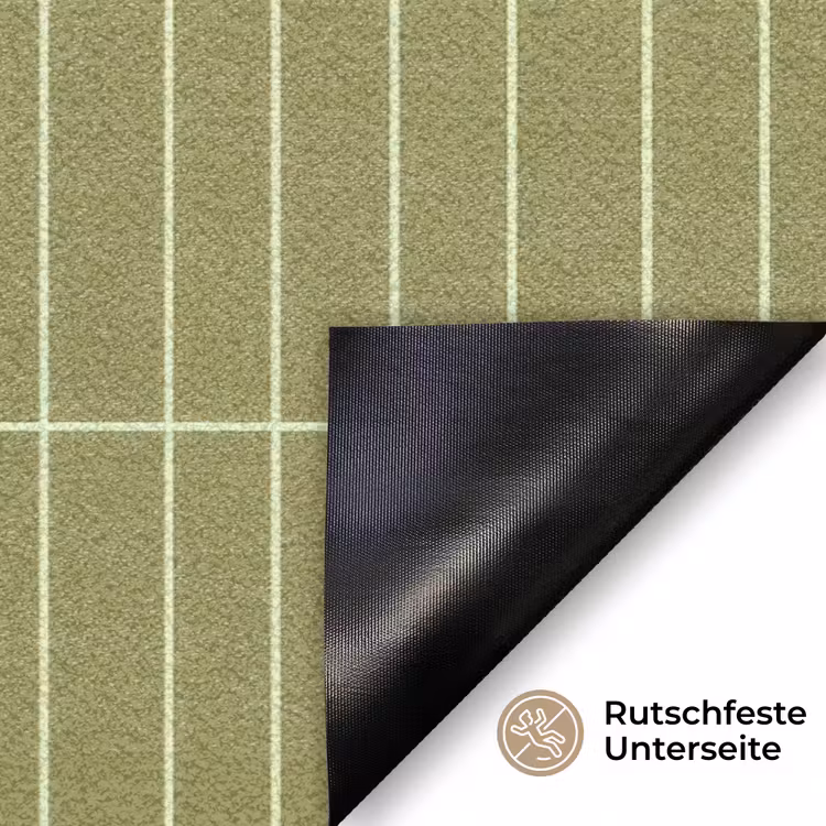 Verticaal - Wandtegel - Olijfgroen Deurmat klein 898 -antislip_DE