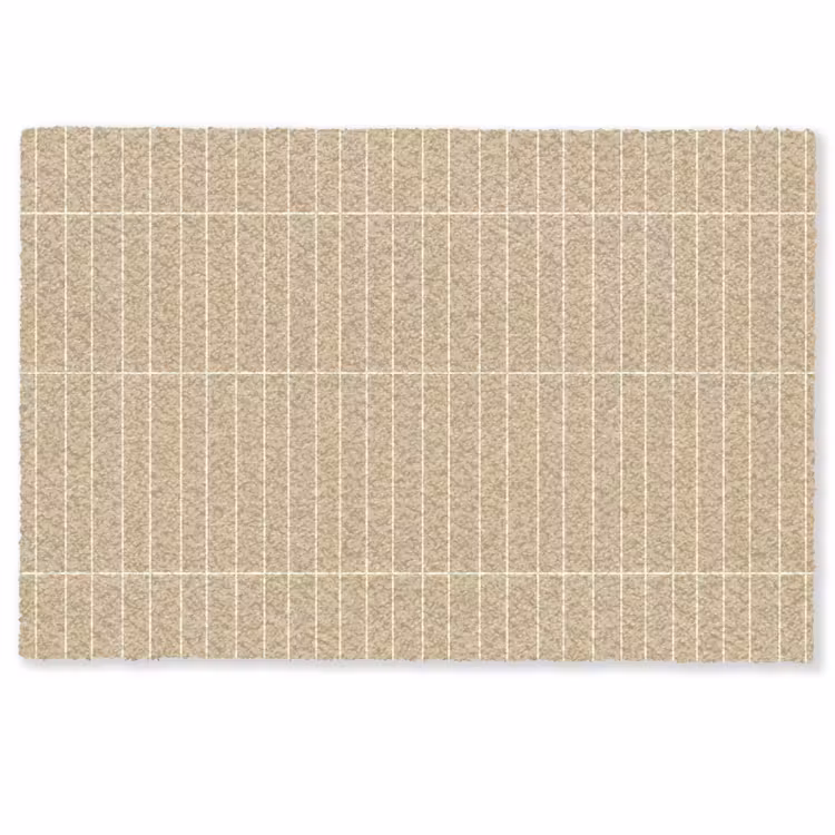 Verticaal - Wandtegel - Zand - Beige Deurmat klein 898 -zkaufland3d