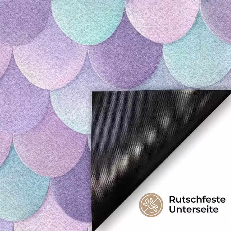 Dromerig - Zeemeermin - Pastel Deurmat klein 898 -antislip_DE