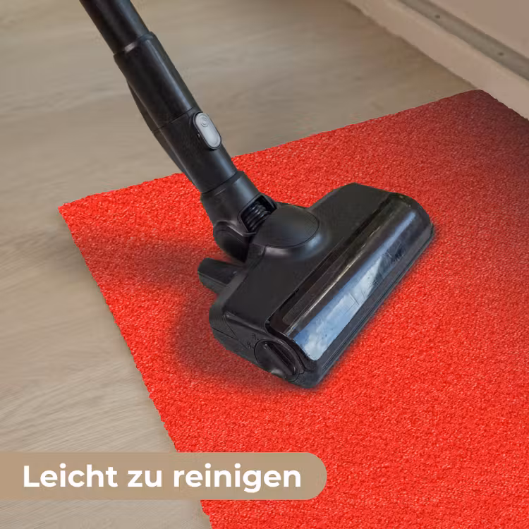 Vibrant - Vermilion - Rood Deurmat klein 898 -reinigen_DE