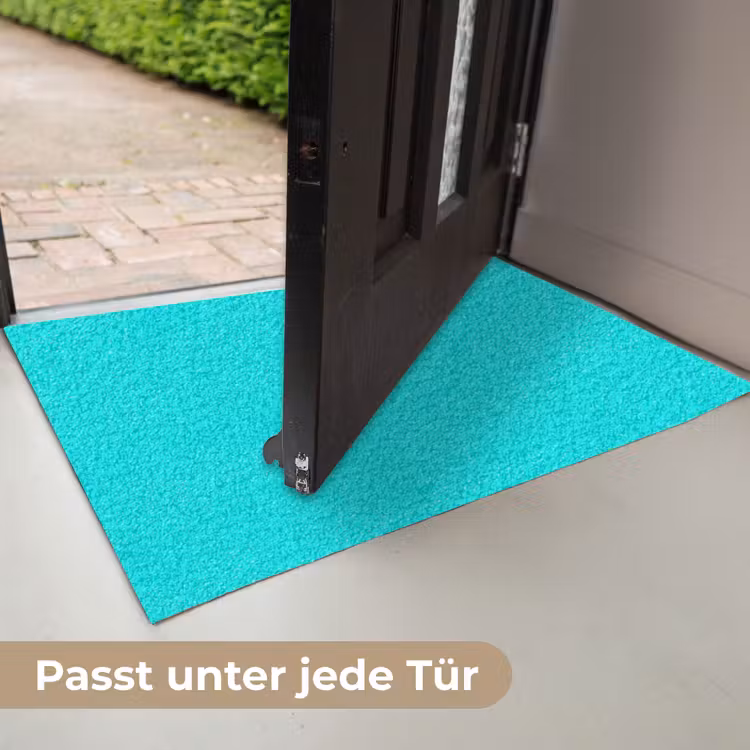 Vivid - Aquamarine - Turkoois Deurmat klein 898 -USP_DE