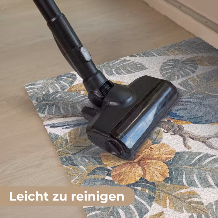 Vogel - Tak - Natuur - Mozaïek - Blauw Deurmat klein -reinigen_DE