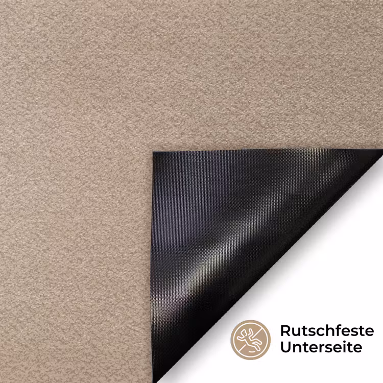 Vogel - Beige - Japandi Deurmat klein -antislip_DE