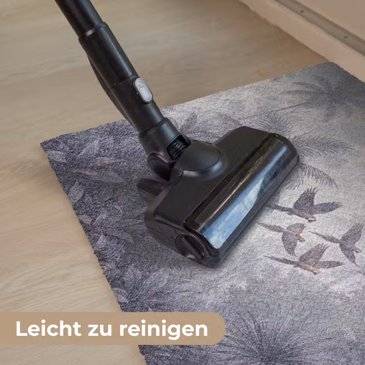 Vogel - Vliegend - Jungle - Vintage - Dieren Deurmat klein -reinigen_DE