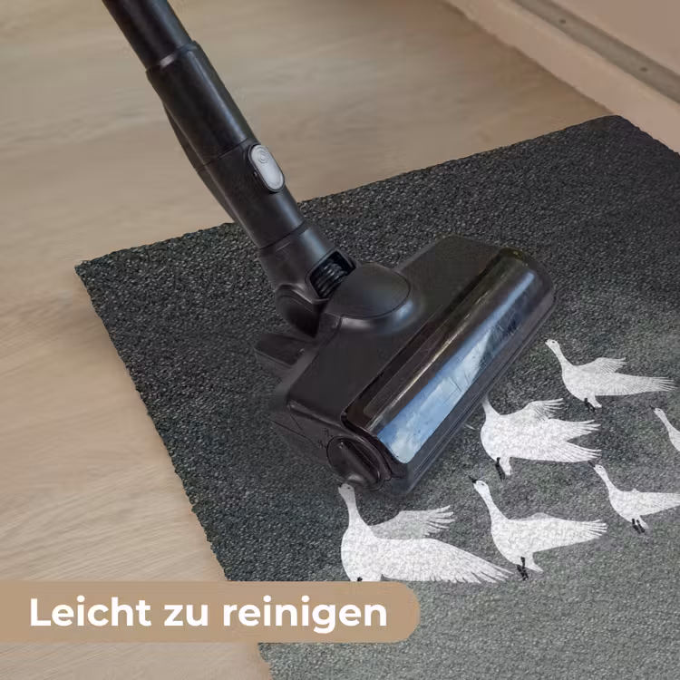 Vogel - Japandi - Groen Deurmat klein -reinigen_DE
