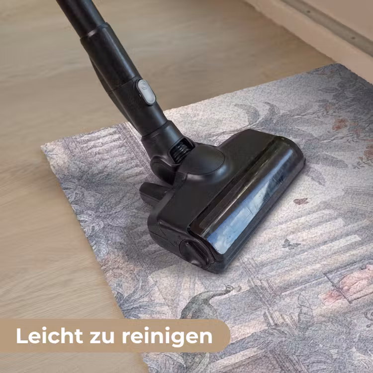 Vogel - Pauw - Architectuur - Klassiek - Groen Deurmat klein -reinigen_DE