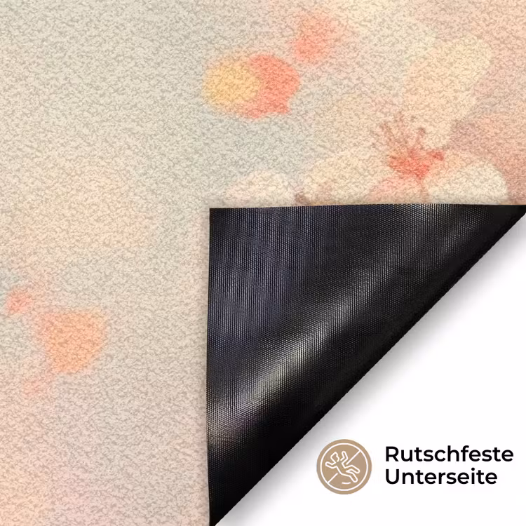 Vogels - Romantic - Bloesemtak Deurmat klein -antislip_DE