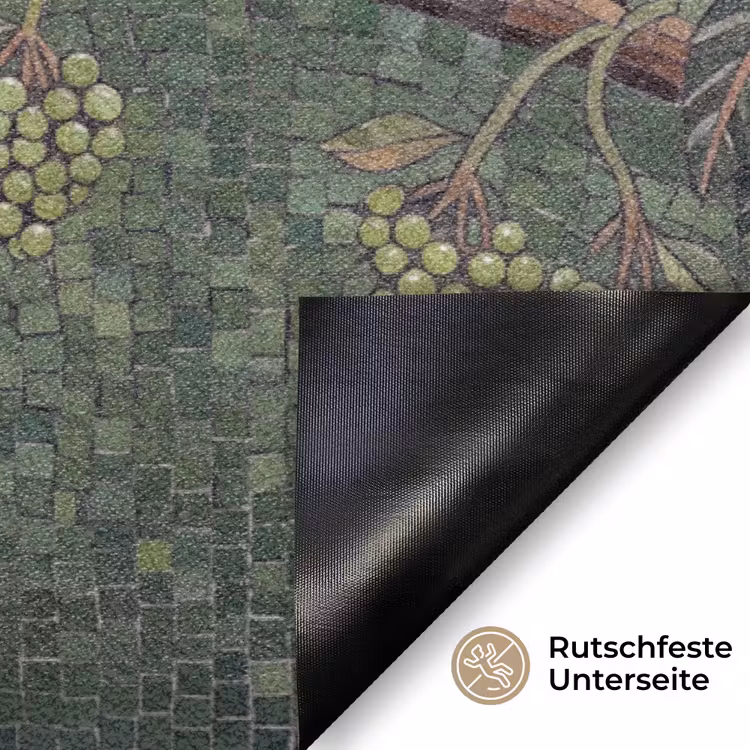 Vogel - Dier - Jungle - Mozaïek - Natuur Deurmat klein -antislip_DE