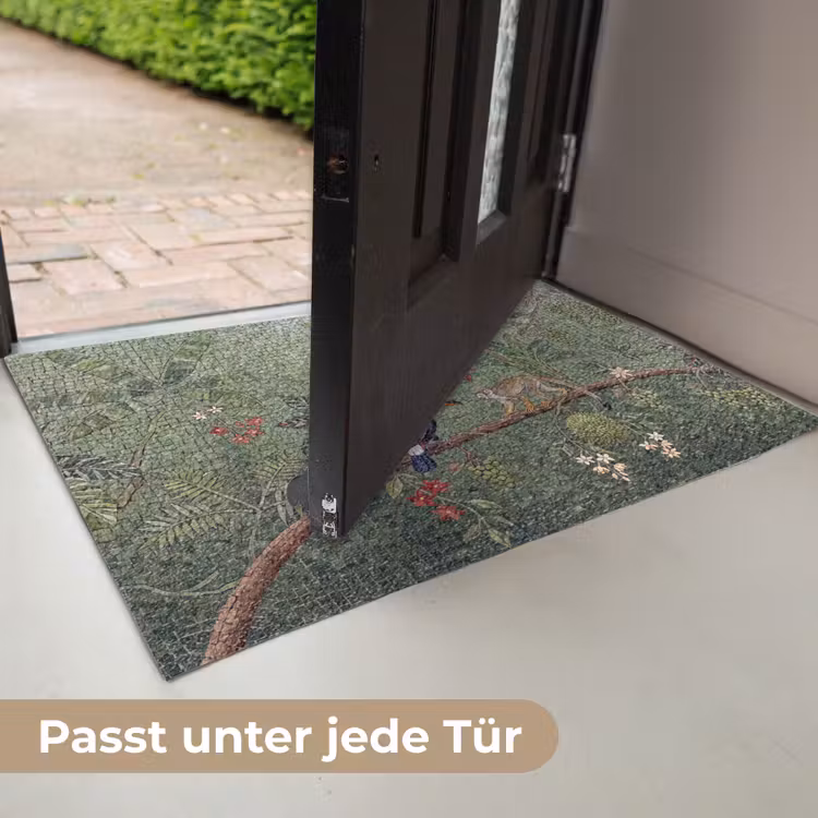 Vogel - Dier - Jungle - Mozaïek - Natuur Deurmat klein -USP_DE